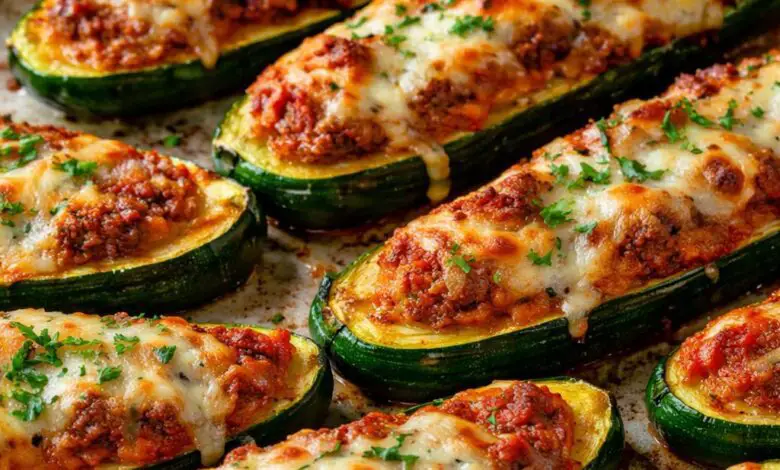 Calabacines Rellenos de Atún 1