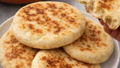 Pan Marroquí Hecho en Sartén (Batbout) 1