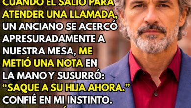 Cuando el esposo de mi hija salió, un anciano me dio una nota: “Saca a tu hija ya” 3