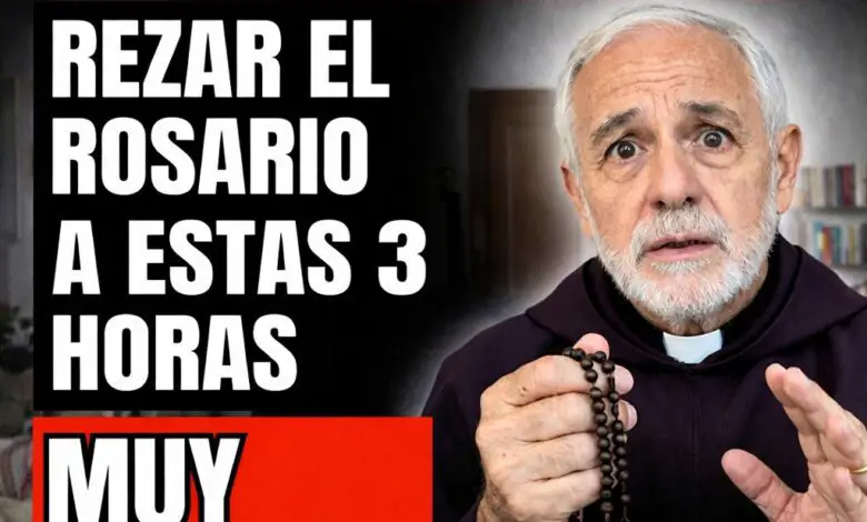 Un sacerdote advierte: Nunca reces el rosario a estas 3 horas (es muy peligroso) 1