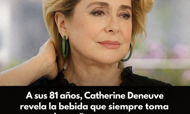 A los 81 años, la actriz Catherine Deneuve revela su consejo de belleza para mantener una piel radiante 1
