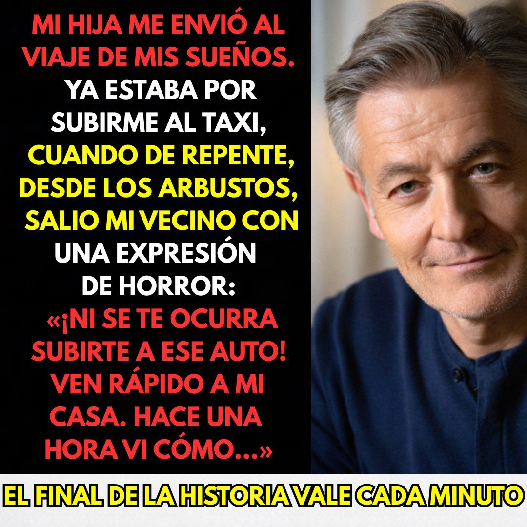 “¡No subas a ese taxi!” — La advertencia que me salvó la vida