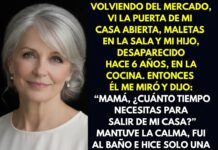 Mi hijo volvió después de 6 años. Trajo una lapicera y un contrato en lugar de un abrazo.