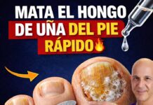 Elimina los hongos en las uñas de los pies rápido — haz esto cada noche.