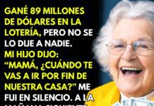 Gané 89 millones en la lotería, pero guardé el secreto… hasta que mi hijo dijo esto.