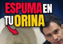El riesgo de la espuma en tu orina.