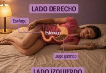 CUIDADO si duermes del lado derecho…