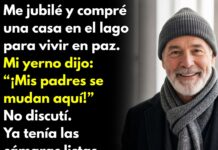 Mi yerno exigió que sus padres se mudaran a mi casa del lago, así que dejé que la “cámara” hablara | Historia real.