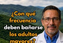 ¿Con qué frecuencia los adultos mayores deben bañarse después de los 70? 7 datos impactantes que debes de saber.