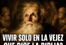 Lo que dice la Biblia sobre las personas mayores que viven solas.