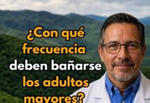¿Con qué frecuencia los adultos mayores deben bañarse después de los 70? 7 datos impactantes que debes de saber.