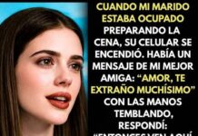 Amor, te extraño»: fingí ser mi marido y la invité a venir a casa. Cuando llegó, se quedó pálida…