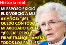 Mi marido exigió el divorcio cuando yo tenía 68 años: “Me voy a quedar con todo, la casa, el auto