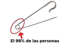 El 98% de las personas no sabe para qué sirve el agujero de un alfiler de gancho