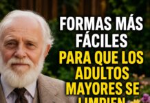 Formas sencillas de facilitar la higiene en el baño para adultos mayores