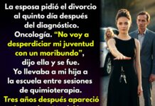 Una mujer decidió abandonar a su esposo enfermo, sin imaginar que su hija jamás olvidaría aquel momento.