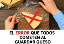 Muchos envuelven el queso en film plástico y lo guardan en la heladera, pero eso es un error