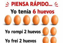 Piensa rápido: tenía 6 huevos, rompí 2, freí 2 y me comí 2… ¿cuántos huevos quedaron?