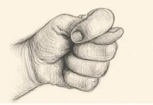 ¿Qué significa este gesto donde el pulgar queda atrapado entre los dedos?
