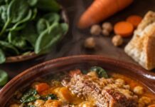 Guiso de Garbanzos con Costillas