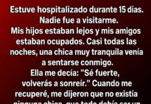 La visitante silenciosa que me acompañó en el hospital cuando nadie más podía