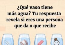 ¿Qué vaso tiene más agua? Tu respuesta podría revelar una curiosa forma de ver la vida.