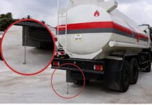 Por qué los camiones cisterna llevan una cadena colgando en la parte trasera