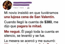 La cena de San Valentín que puso a prueba una relación de siete años