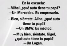 El chiste del día: ¿Qué auto tiene tu papá? Una lección escolar con giro inesperado