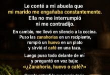 Zanahoria, huevo o café: la lección de mi abuela cuando descubrí la infidelidad de mi esposo
