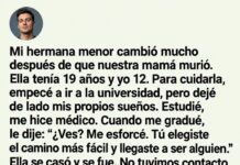 Mi hermana me crió tras la muerte de mamá: la deuda que descubrí demasiado tarde