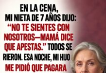 La historia de una abuela que decidió cambiar su testamento tras ser humillada en una cena familiar