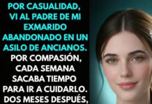 Cuidé al padre de mi exmarido en un asilo y meses después recibí un regalo inesperado.
