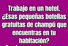 Los pequeños champús de hotel esconden un riesgo que pocos viajeros conocen