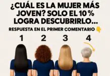 Reto visual: ¿puedes identificar cuál de las cuatro mujeres es la más joven?