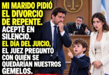 Un divorcio inesperado y las palabras de un niño de 4 años que cambiaron todo en el tribunal