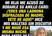 Mi Hija Me Acusó De Robar Su Anillo: «¡Eres Una Ladrona, Vete!», Me Fui… Pero Antes Dejé Un…