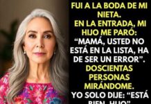 «Mi Hijo Me Barrió en la Boda de Mi Nieta: “No Está en la Lista, Mamá”… Volví a Casa y Todo Cambió «