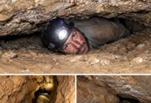 Lo encontraron atrapado en una cueva y lograron algo que nadie esperaba