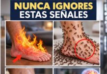 8 señales tempranas de cambios en los nervios que suelen empezar en los dedos de los pies