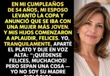 Mis hijos aplaudieron cuando mi esposo me dejó, pero revelé la verdad: no soy su madre biológica
