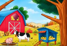 ¿Dónde está la gallina? Tienes 8 segundos para encontrarla en la granja