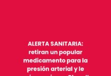 Retiran más de 13.000 frascos de clortalidona, un medicamento para la presión arterial: qué significa el riesgo Clase II