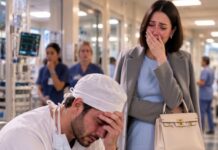Fui a darle una sorpresa a mi esposo en el hospital, y su colega me preguntó: “¿No te dijo nada?”