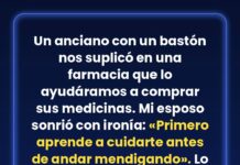 Le di 200 euros a un anciano en una farmacia y, un mes después, descubrí quién era en realidad