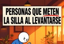 Las personas que acomodan su silla antes de irse suelen compartir estos 3 rasgos de personalidad, según la psicología