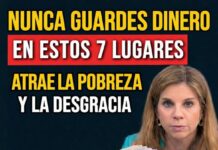 Si guardas dinero en estos 7 lugares de tu casa, atraes pobreza y desgracia sin darte cuenta.
