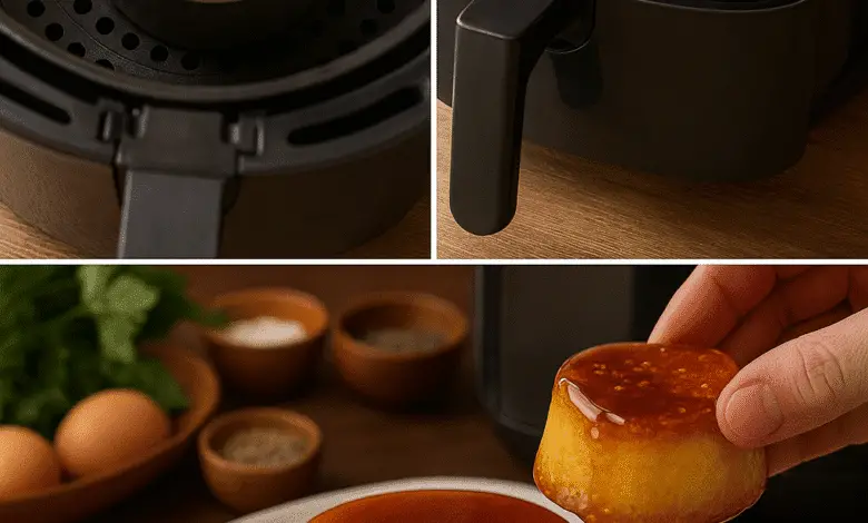 Flan Casero en Freidora de Aire 1