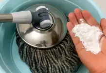 Anade esto al agua. Incluso cuando no limpias el suelo en una semana, permanecera limpio sin polvo