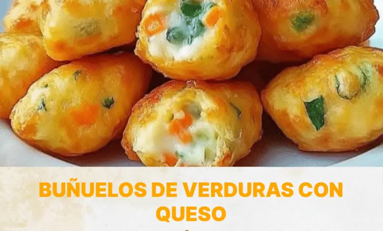 Buñuelos de Verduras con Queso 1